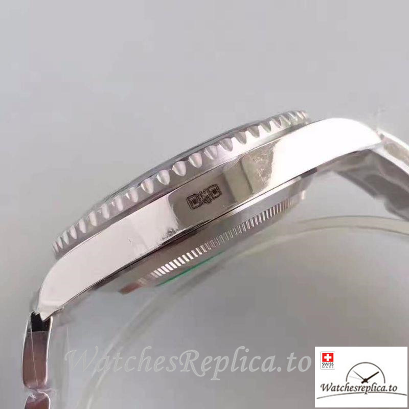 Swiss Rolex Submariner Replica 114060 001 Silver Strap 40MM - WatchesReplica.is