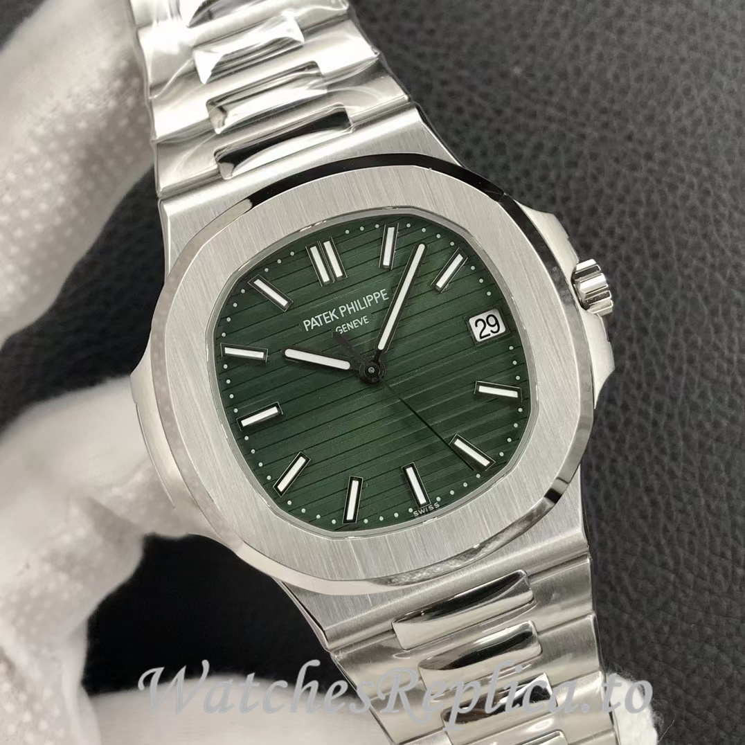 Patek Philippe Replica Nautilus 5711 Stainless steel strap 40MM - WatchesReplica.is
