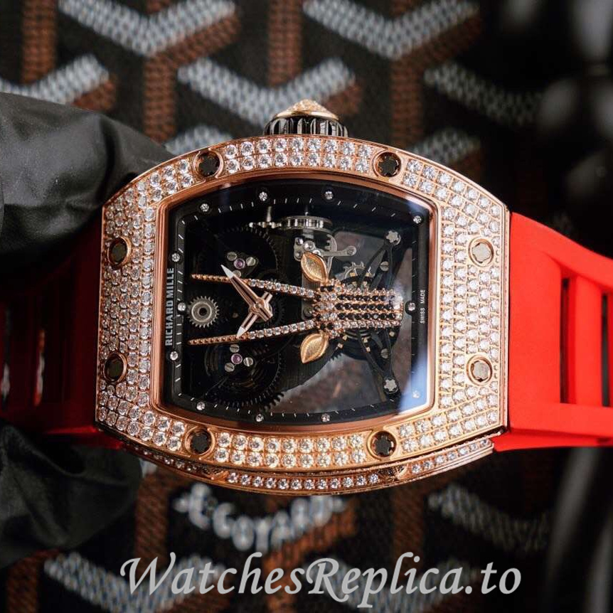 Richard Mille Replica RM53 Rubber strap 50MM - WatchesReplica.is