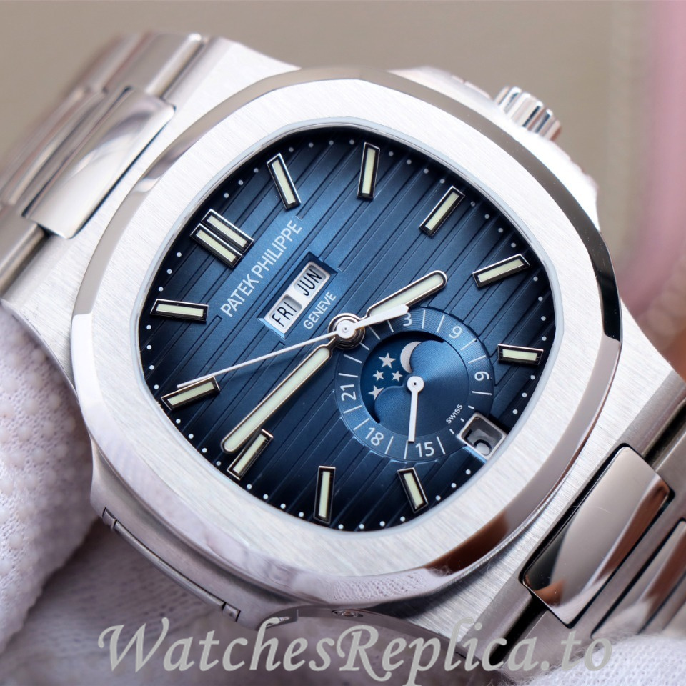 Patek Philippe Replica Nautilus 5726 Stainless steel strap 40.5MM - WatchesReplica.is
