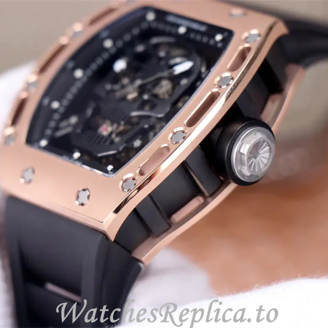 Richard Mille Replica RM52-01 Rubber strap 50MM - WatchesReplica.is