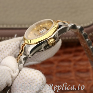 Swiss Rolex Datejust Replica 279383 Stainless steel strap 28MM - WatchesReplica.is