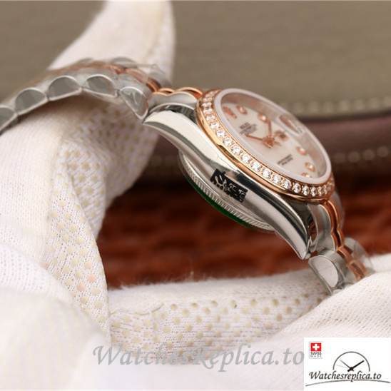 Swiss Rolex Datejust 279381RBR-0013 Stainless steel strap 28MM - WatchesReplica.is