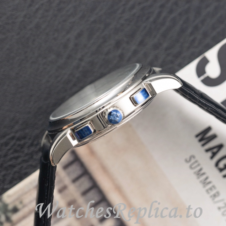 Patek Philippe Replica Complications Leather strap 41MM - WatchesReplica.is