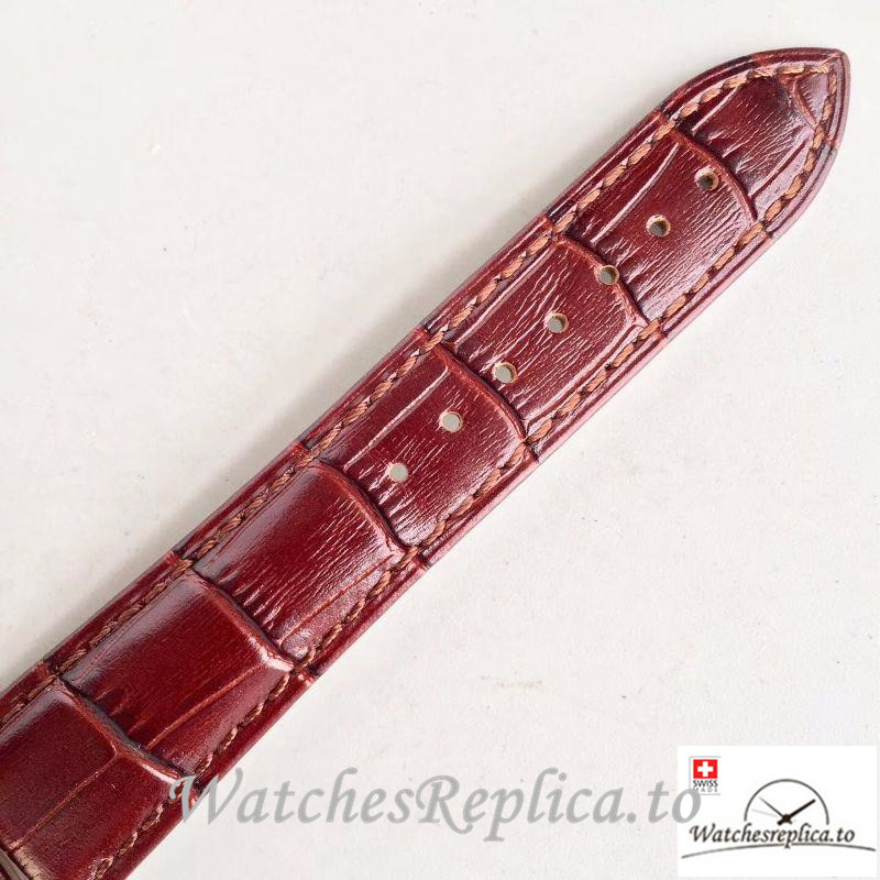 Swiss Patek Philippe Tourbillon Moonphase 24H Power Reserve Replica Brown Strap 42MM - WatchesReplica.is