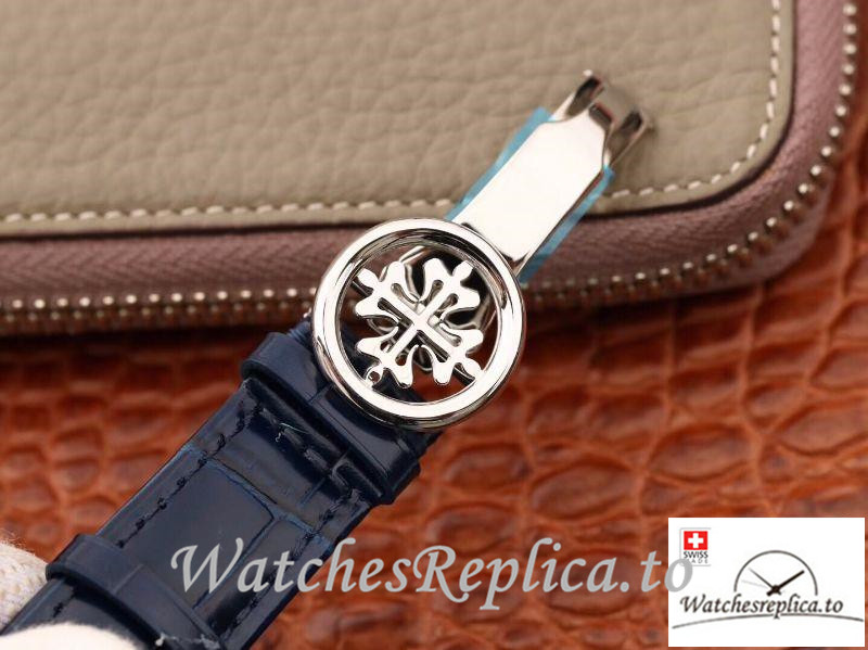 Swiss Patek Philippe Grand Complications Sky Moon Celestial Rose Gold Replica 5102PR-001 Black Strap - WatchesReplica.is