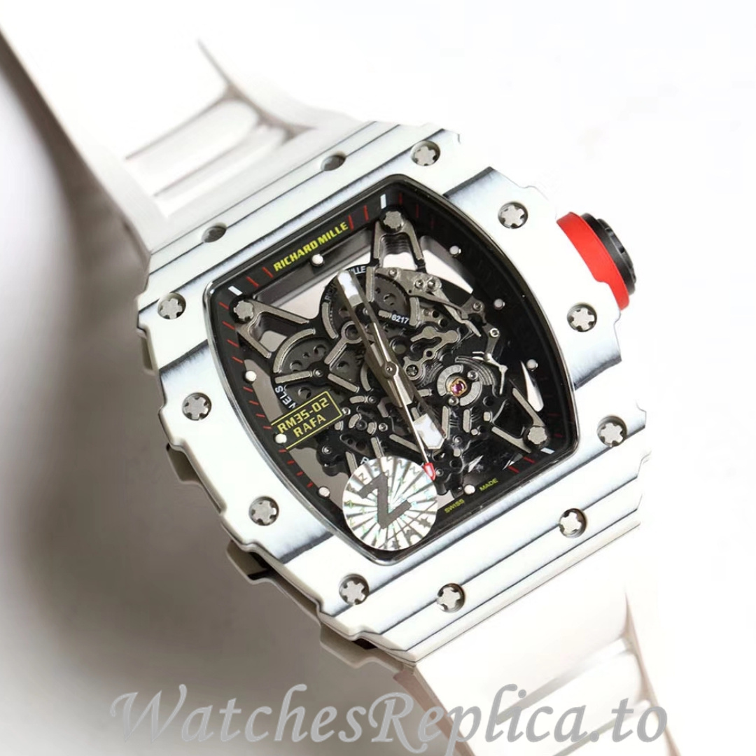 Richard Mille Replica RM35-02 Rubber strap 50MM - WatchesReplica.is