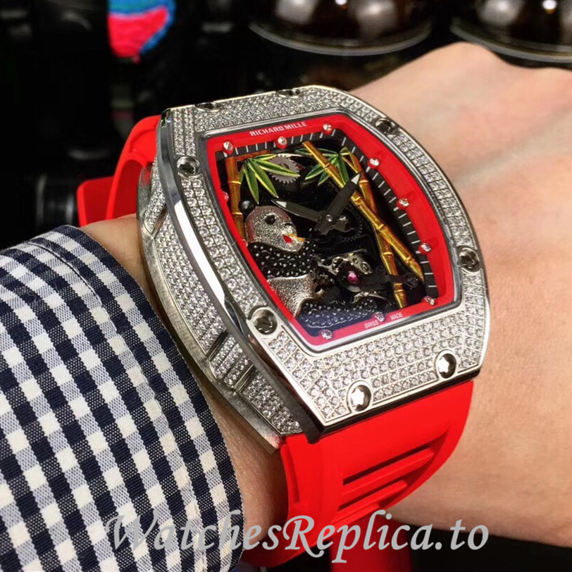 Richard Mille Replica RM26-01 Rubber strap 50MM - WatchesReplica.is