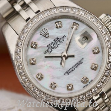 Swiss Rolex Datejust Replica 279174 Stainless steel strap 28MM - WatchesReplica.is