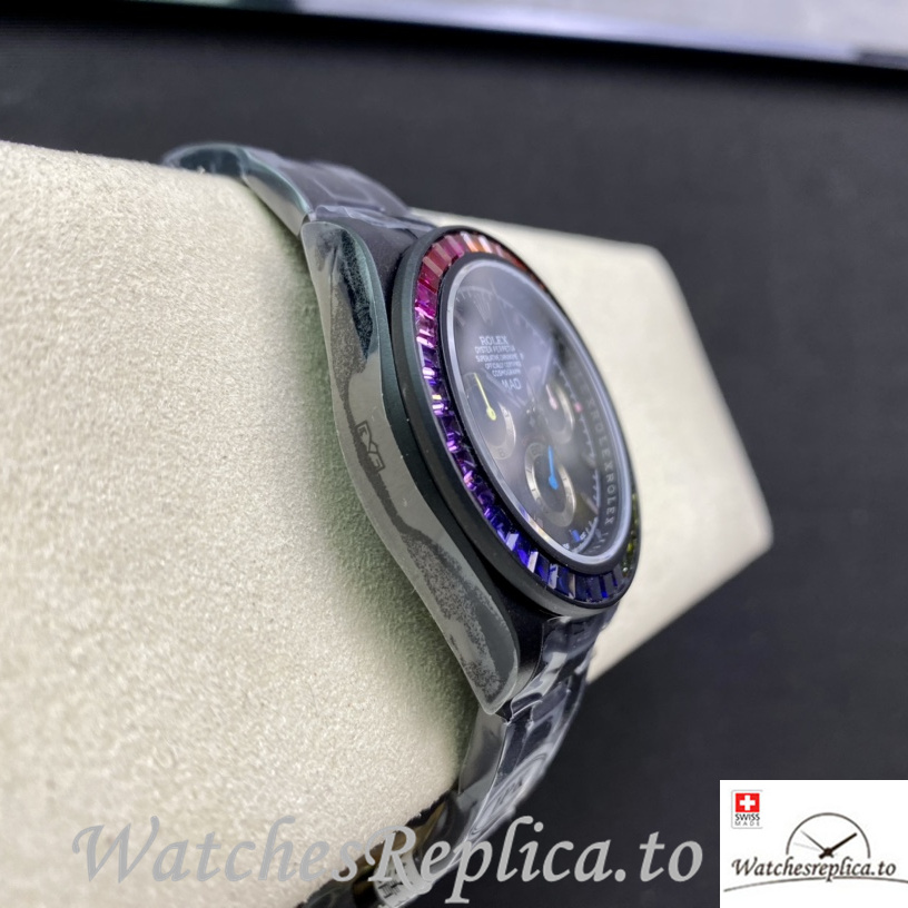 Swiss Rolex Daytona 116598RBOW Replica Stainless steel strap 40MM - WatchesReplica.is