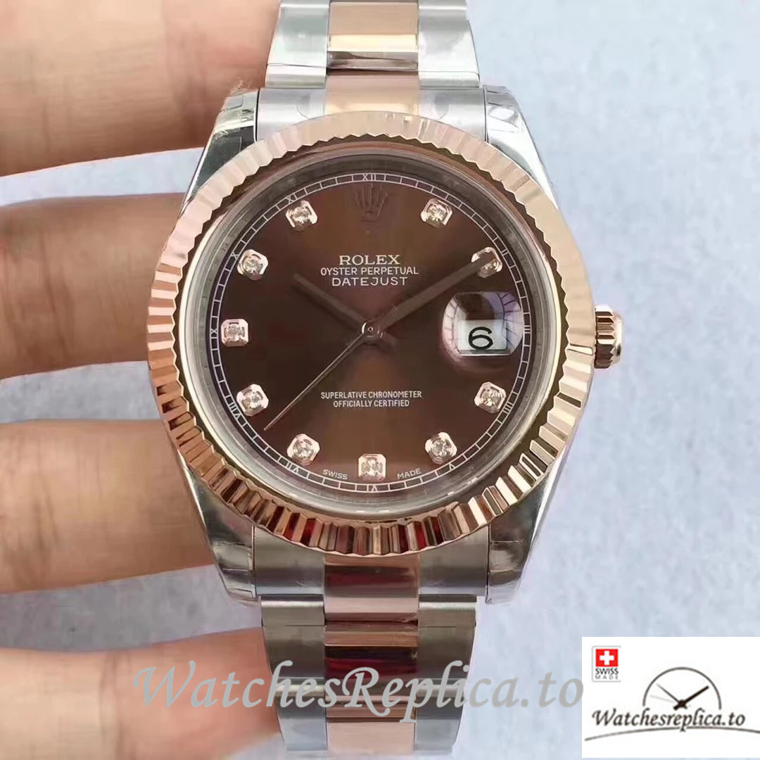 Swiss Rolex Datejust Replica 126331 Stainless steel strap 41MM - WatchesReplica.is