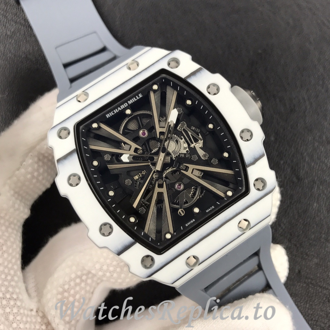 Richard Mille Replica RM12-01 Rubber strap 50MM - WatchesReplica.is