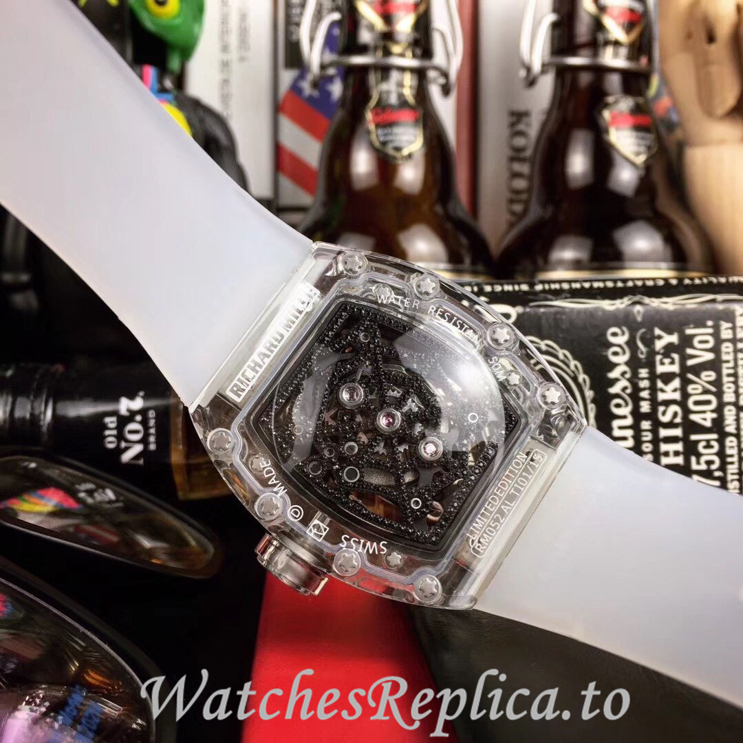 Richard Mille Replica RM052 Rubber strap 50MM - WatchesReplica.is