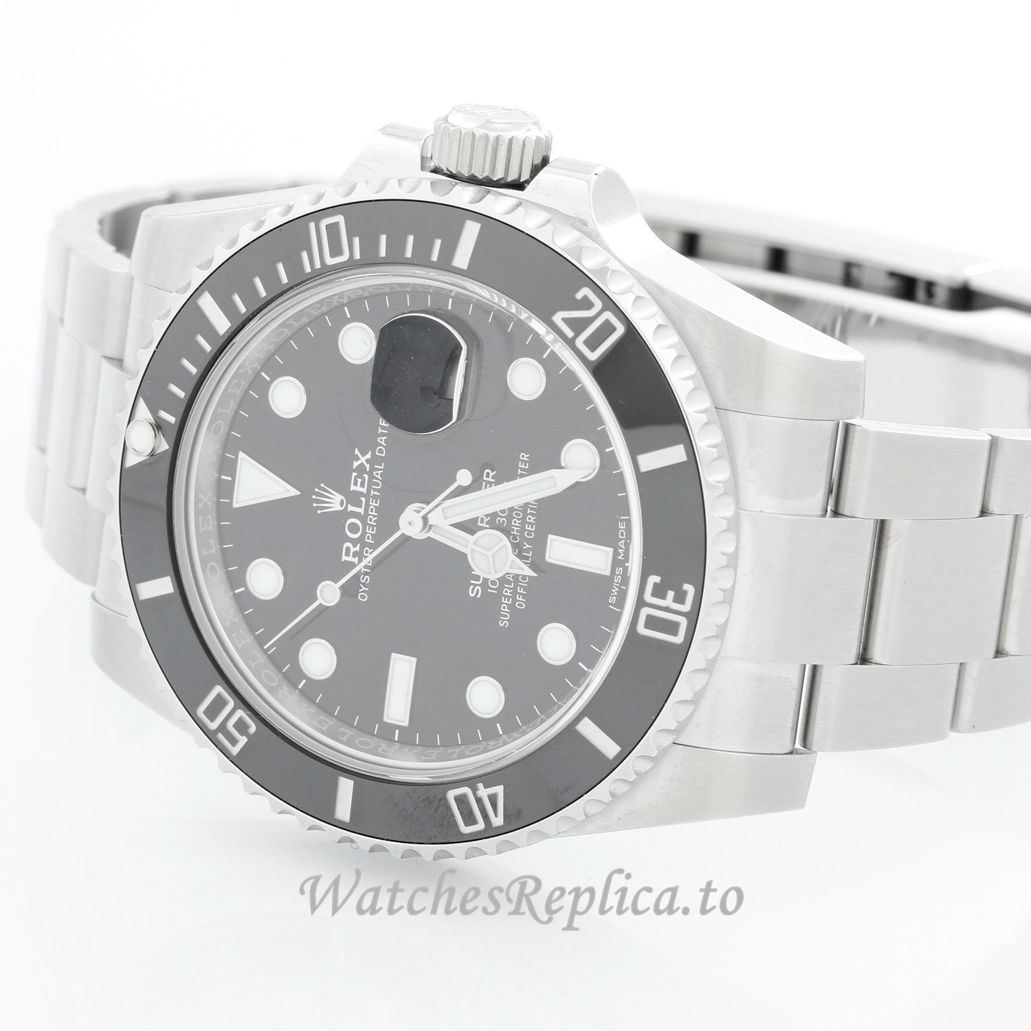 Rolex Submariner Black Dial 116610 LN - WatchesReplica.is