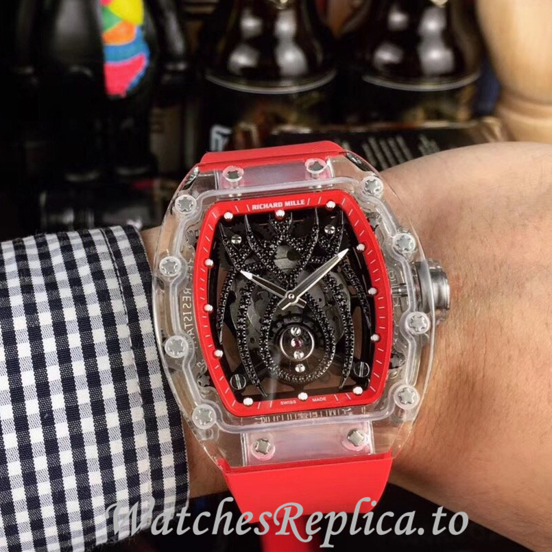 Richard Mille Replica RM052 Rubber strap 50MM - WatchesReplica.is