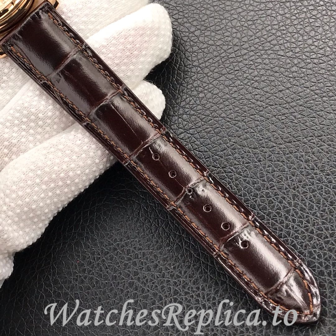 Patek Philippe Replica Calatrava 5227 Leather strap 39MM - WatchesReplica.is