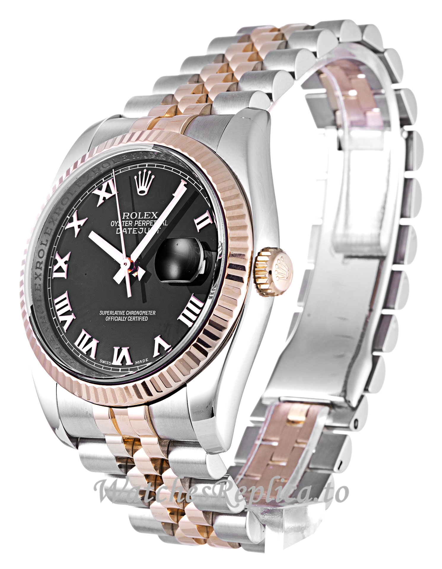Rolex Datejust Black Dial 116231 - WatchesReplica.is