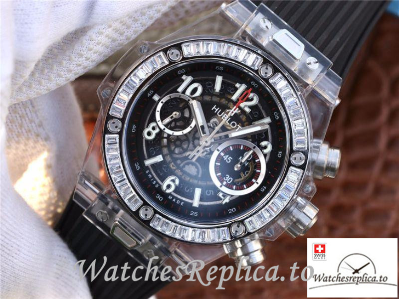Swiss Hublot Big Bang Unico Replica 411.JX.1170.RX Number Markers 45MM - WatchesReplica.is