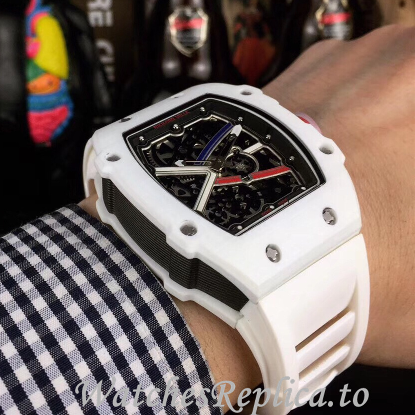 Richard Mille Replica RM67-02 Rubber strap 38.70x47.52MM - WatchesReplica.is