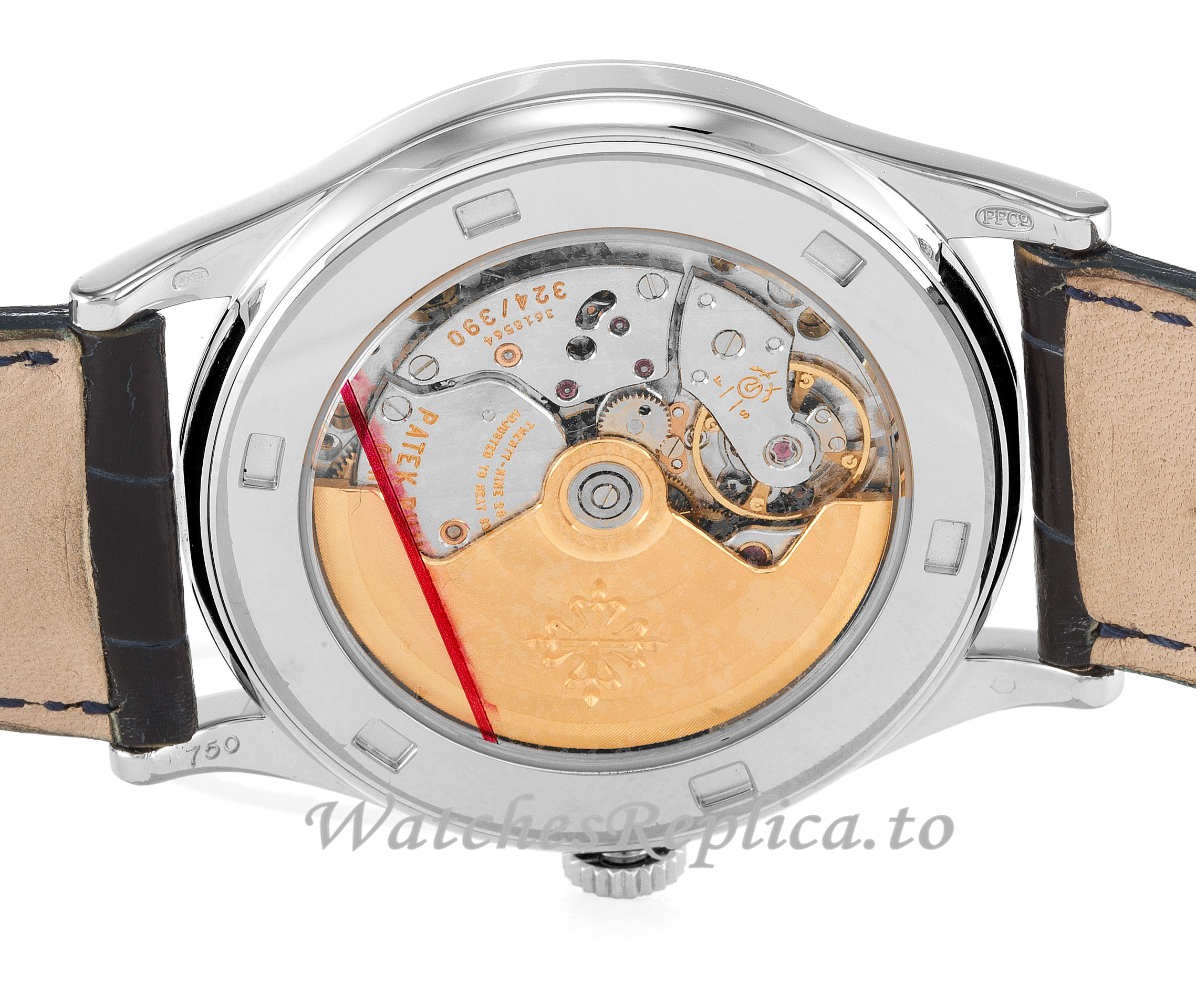Patek Philippe Calatrava Silver Dial 5296G 38 MM - WatchesReplica.is