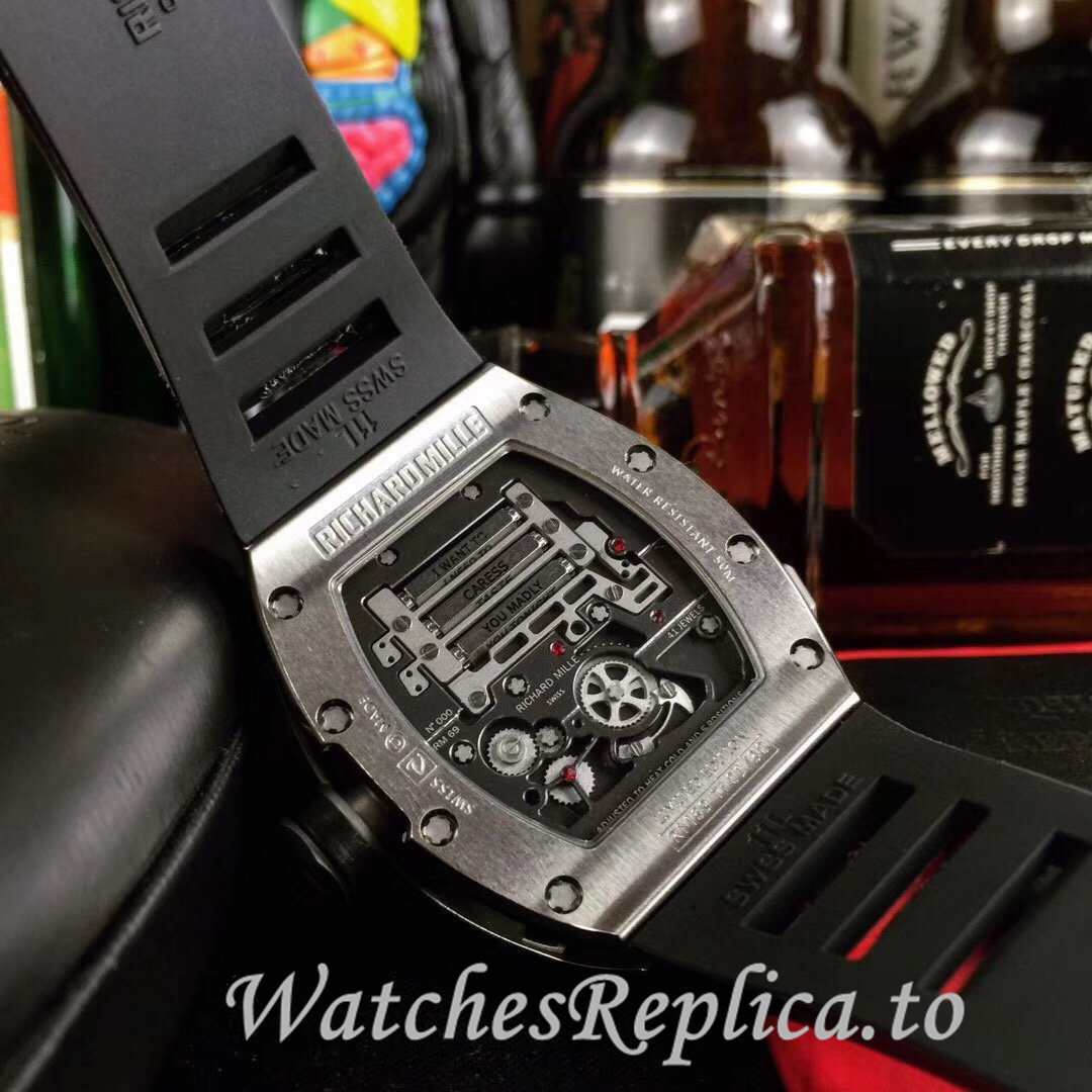 Richard Mille Replica RM69Ti Rubber strap 50MM - WatchesReplica.is
