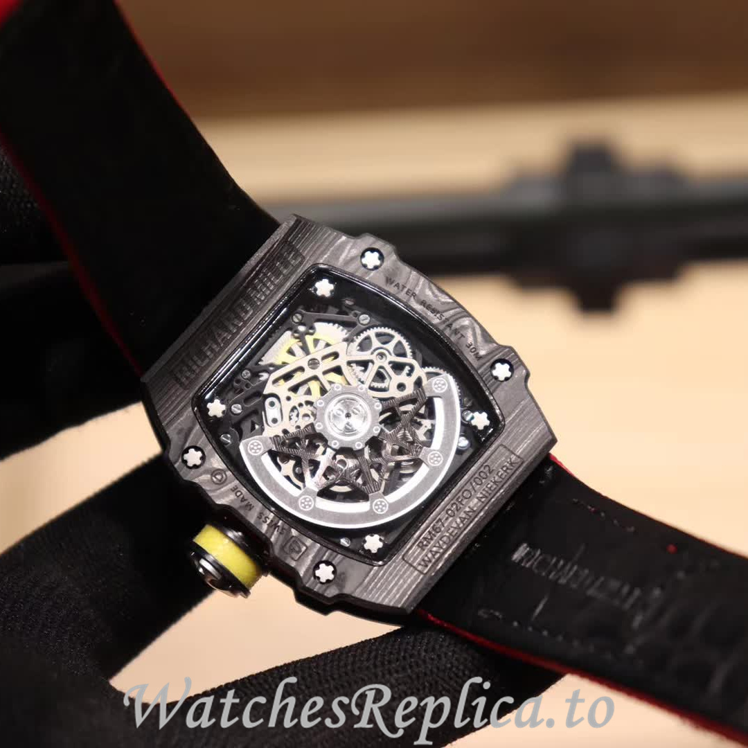 Richard Mille Replica RM67-02 Canvas strap 38.70x47.52MM - WatchesReplica.is