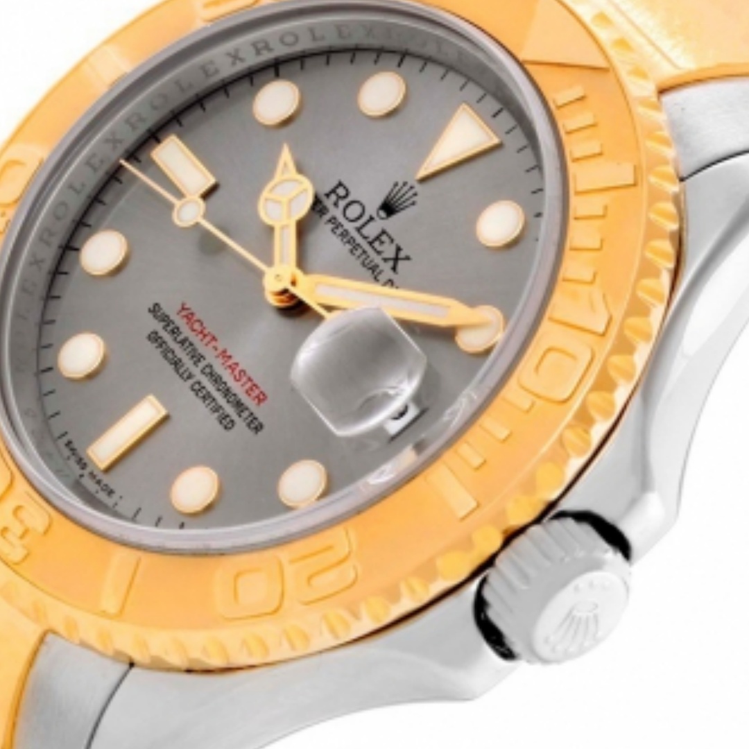 Rolex Yacht Master Silver Dial 16623 - WatchesReplica.is