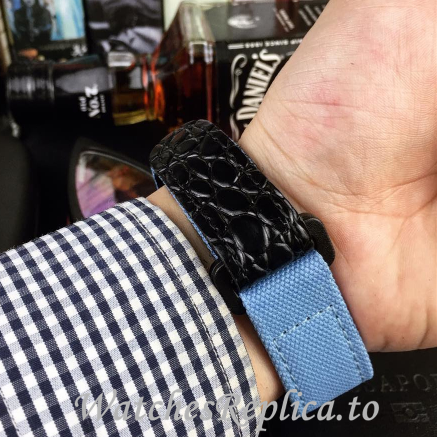 Richard Mille Replica RM53-01 Canvas strap 50MM - WatchesReplica.is