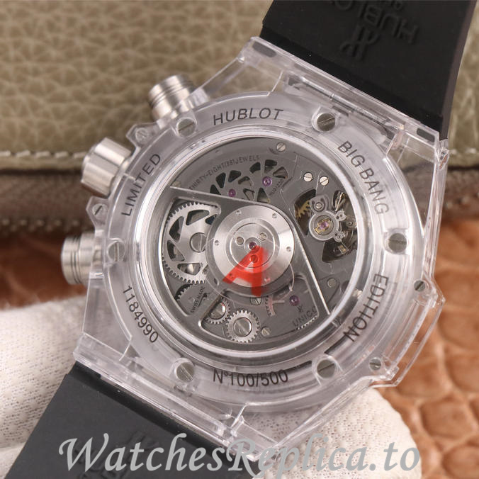 Hublot Replica 411.JX.4802.RT Rubber strap 45MM - WatchesReplica.is
