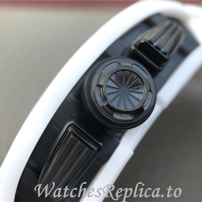 Richard Mille Replica RM011 Rubber strap 50MM - WatchesReplica.is