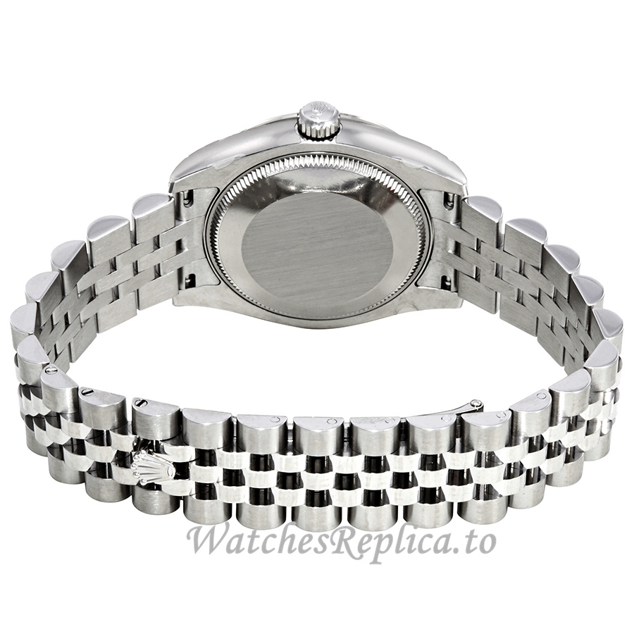 Replica Rolex Datejust 178344MRDJ 31MM Stainless steel strap Ladies Watch - WatchesReplica.is