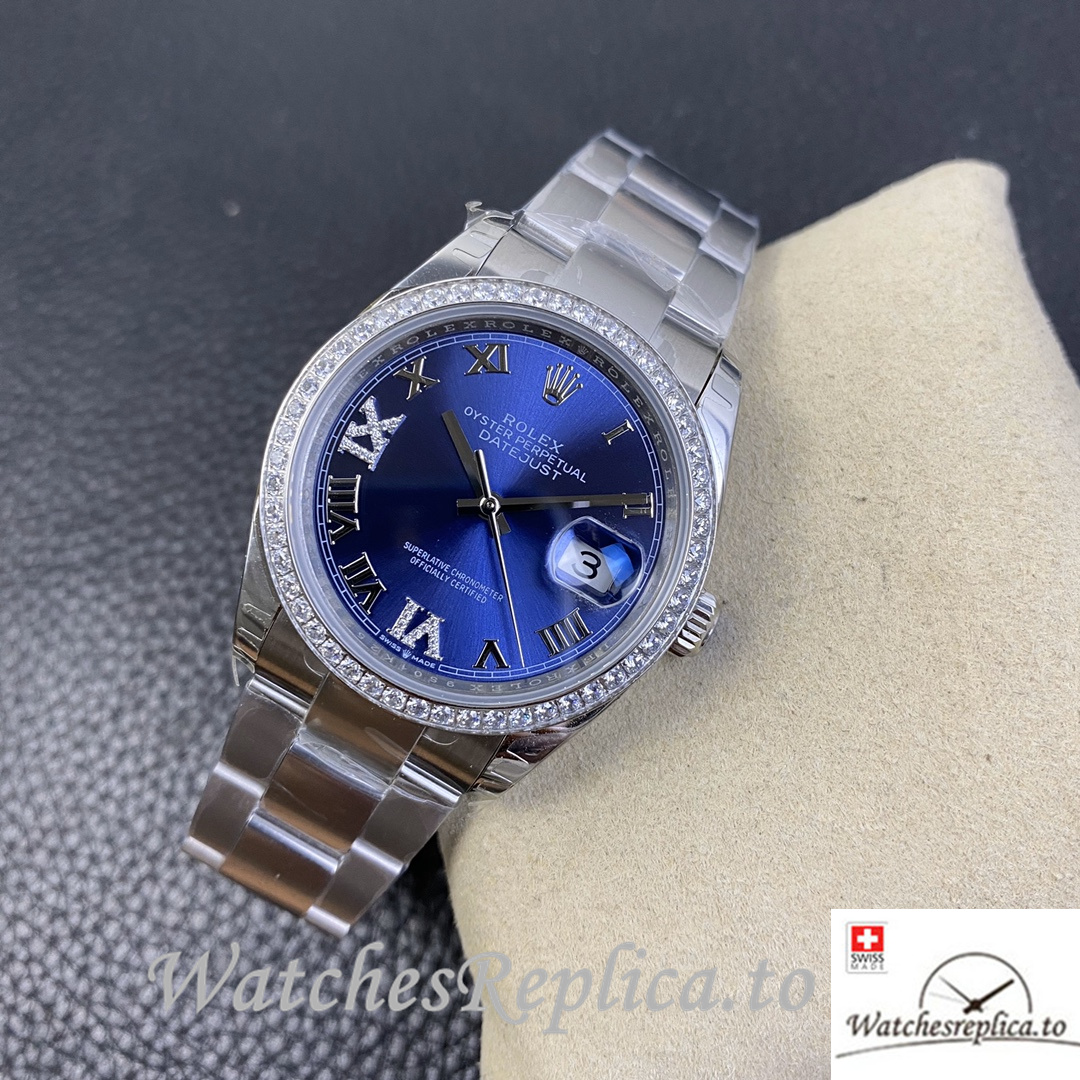 Swiss Rolex Datejust Replica 126233 Stainless steel strap 36MM - WatchesReplica.is