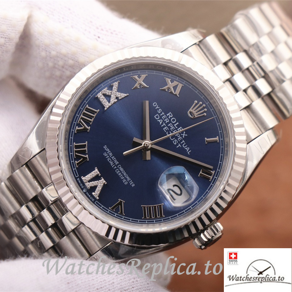 Swiss Rolex Datejust Replica 126233 Stainless steel strap 36MM - WatchesReplica.is