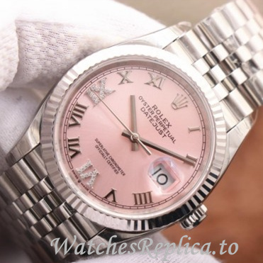 Swiss Rolex Datejust Replica 116234 Stainless steel strap 36MM - WatchesReplica.is