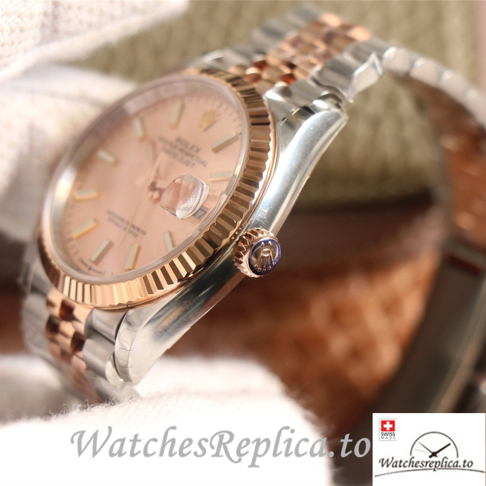 Swiss Rolex Datejust Replica 126233 Stainless steel strap 36MM - WatchesReplica.is