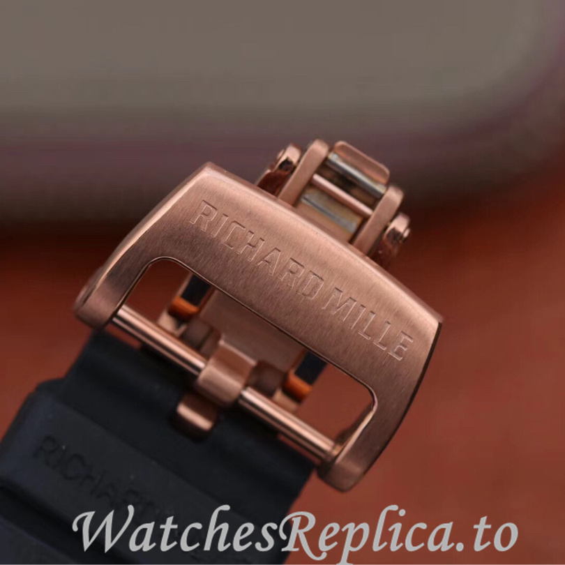Richard Mille Replica RM52-02 Rubber strap 50MM - WatchesReplica.is