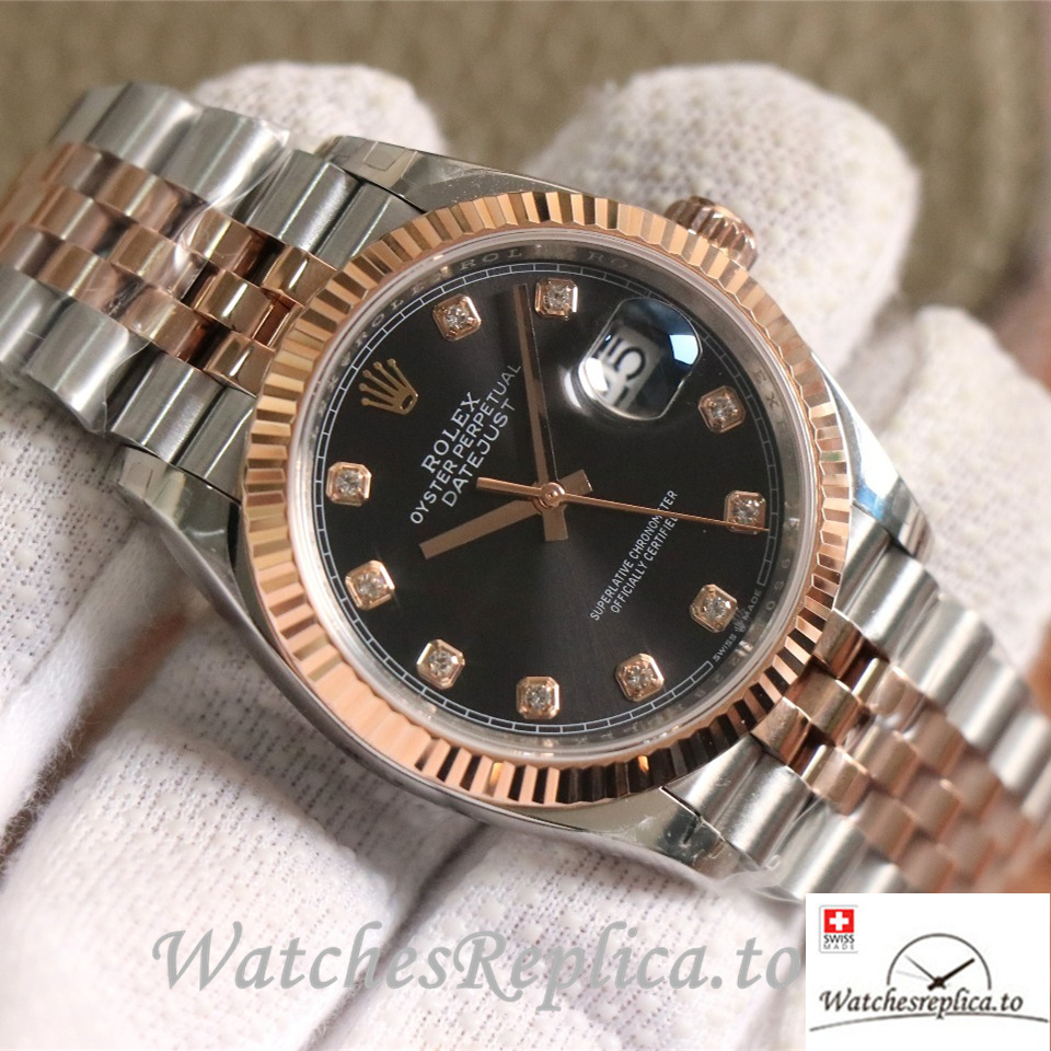 Swiss Rolex Datejust Replica 126233 Stainless steel strap 36MM - WatchesReplica.is