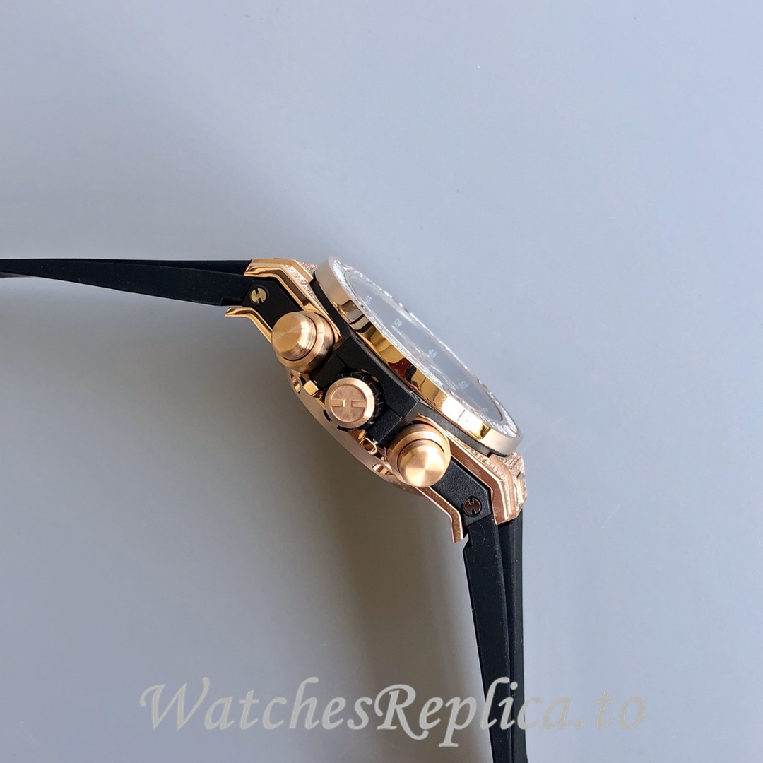 Hublot Replica Big Bang Gypsophila Chronograph v2 Rubber strap 45MM - WatchesReplica.is