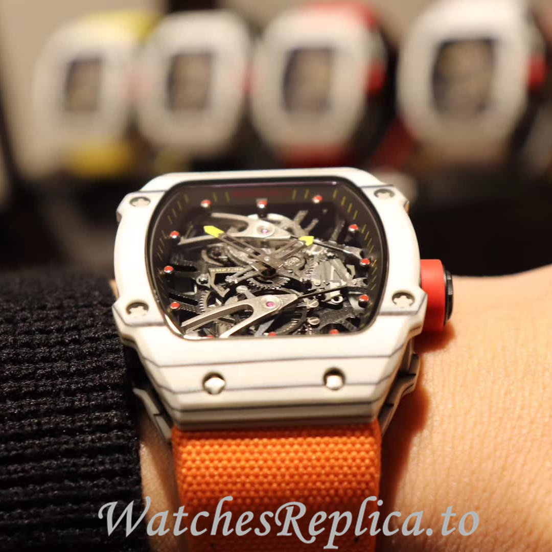 Richard Mille Replica RM27-02 Canvas strap 49MM - WatchesReplica.is