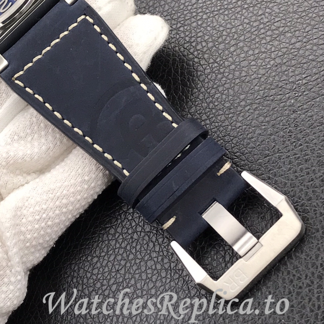 Bell Ross Replica BR 03 BR0392-CAMO-CE/SRB Leather strap 42MM - WatchesReplica.is