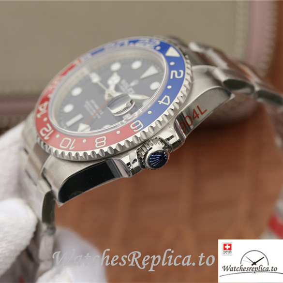Swiss Rolex GMT-Master Replica 126719blro-0003 Stainless steel strap 40MM - WatchesReplica.is