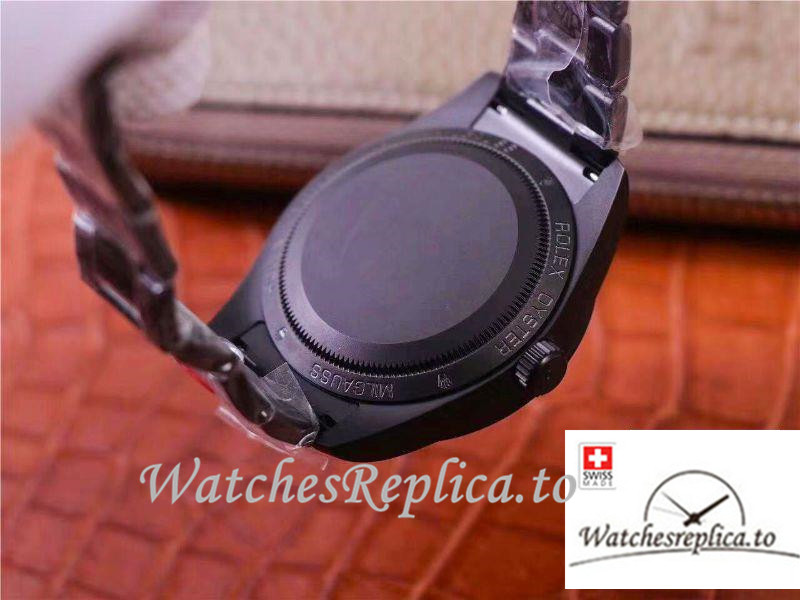Swiss Rolex Milgauss Base 116400 Label Noir Design Replica LNT01HS-001 Black Bezel 40MM - WatchesReplica.is