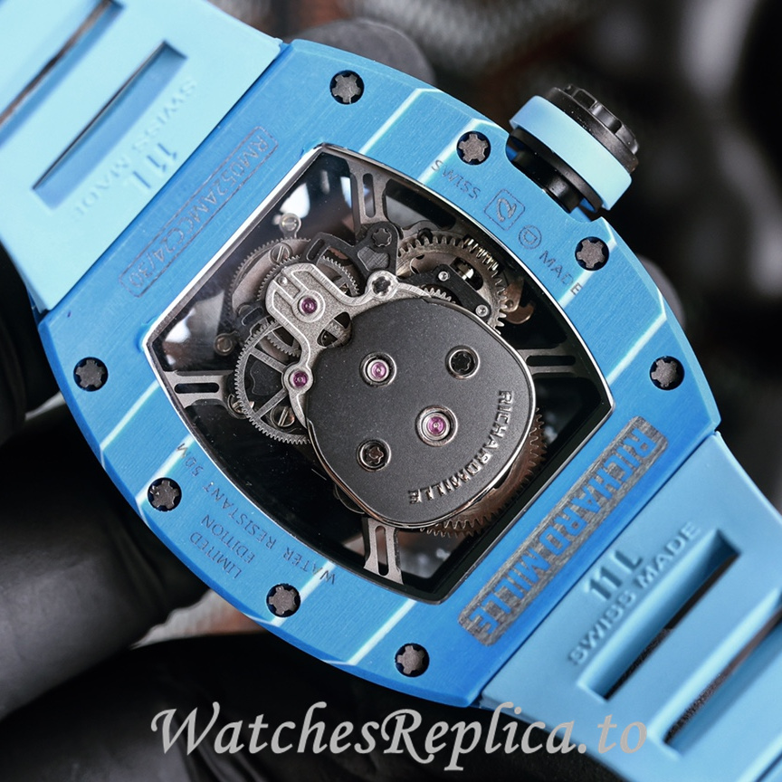 Richard Mille Replica RM052 Rubber strap 50MM - WatchesReplica.is