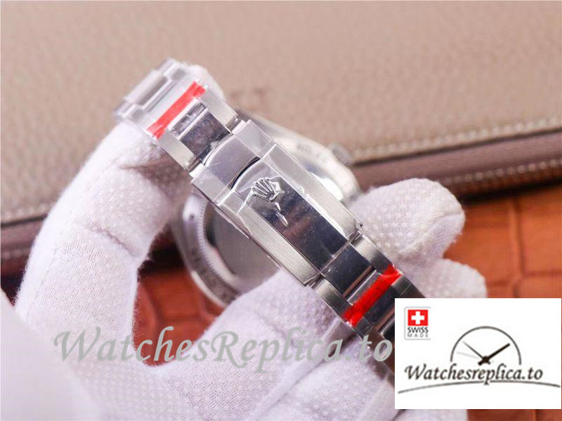 Swiss Rolex Milgauss Base 116400 Label Noir Design Replica LNT01HS-001 001 Silver Bezel 40MM - WatchesReplica.is