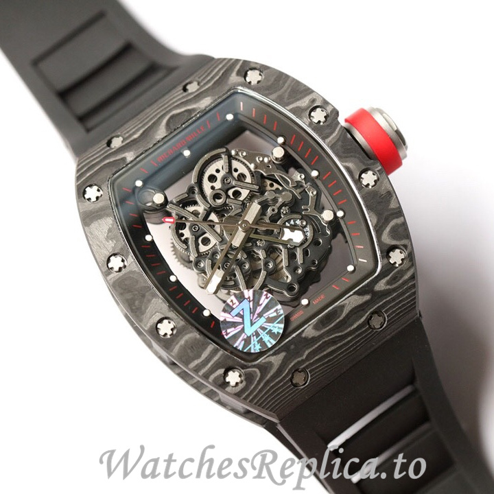 Richard Mille Replica RM055 Rubber strap 50MM - WatchesReplica.is