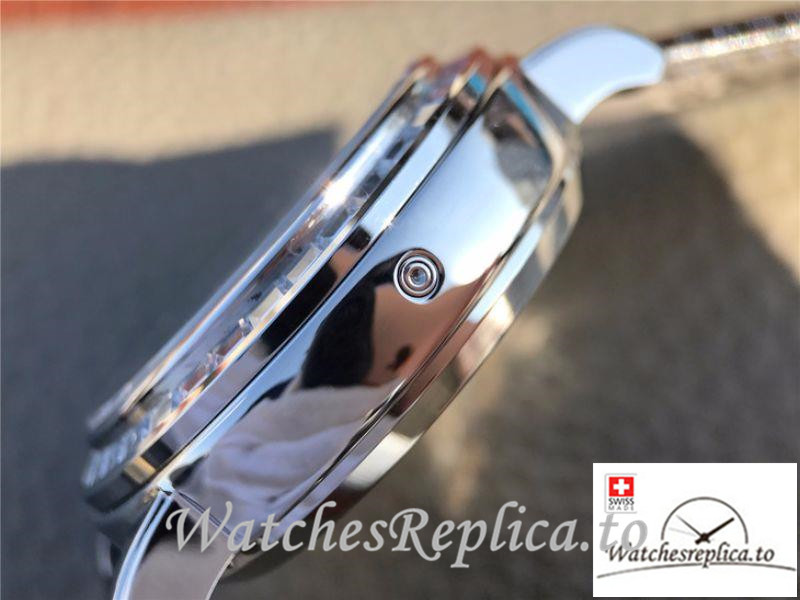 Swiss Patek Philippe Grand Complications Sky Moon Celestial Replica 6102P-001 Black Strap 43MM - WatchesReplica.is