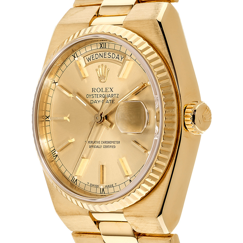 Replica Rolex Oysterquartz Day Date 19018 - WatchesReplica.is