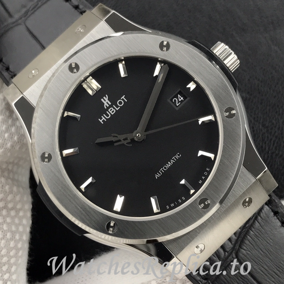 Hublot Replica Classic Fusion Series Leather strap 42MM - WatchesReplica.is