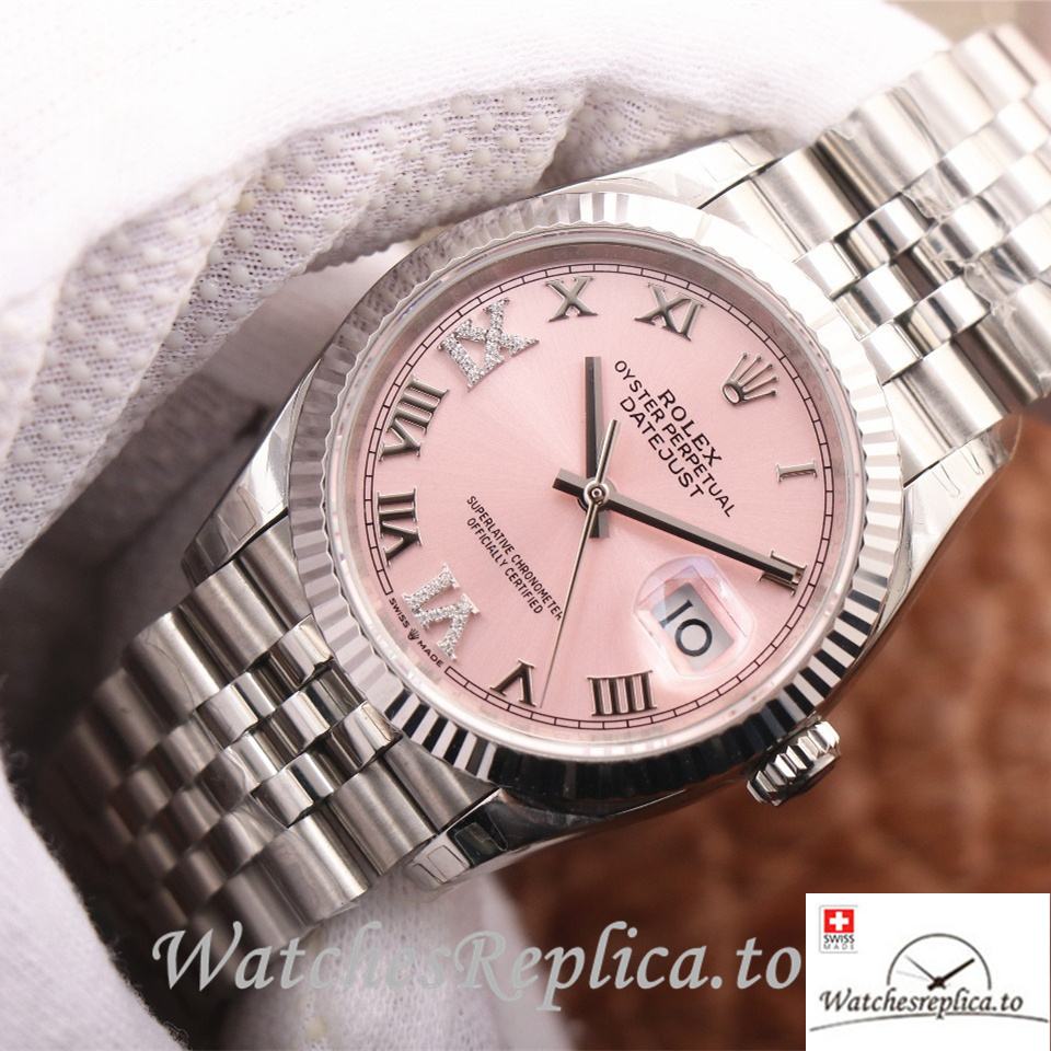 Swiss Rolex Datejust Replica 126233 Stainless steel strap 36MM - WatchesReplica.is