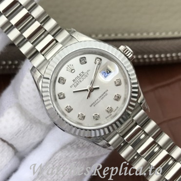Swiss Rolex Datejust Replica 279178 Stainless steel strap 28MM - WatchesReplica.is